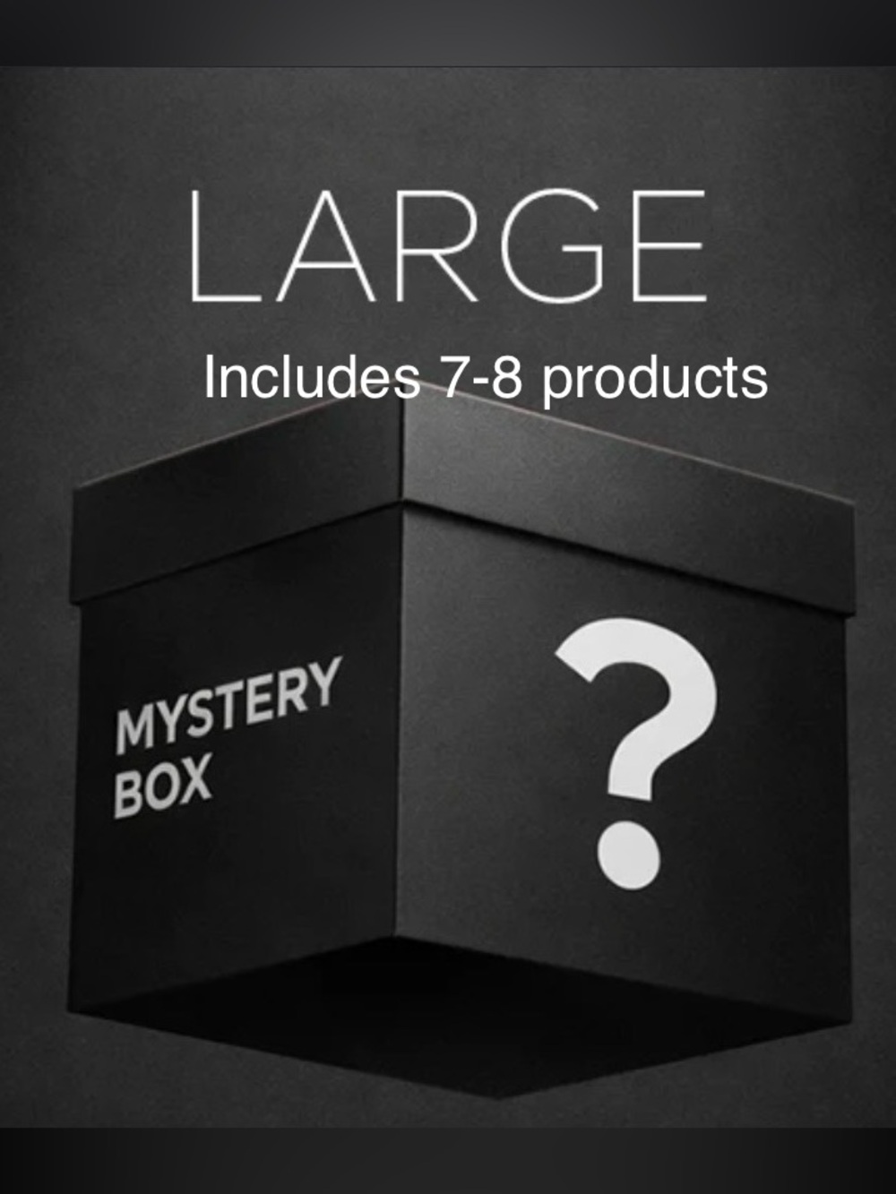 Large Mystery Box - Black